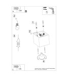 Lampy sufitowe - Sollux Plafon QUAD 1 biały SL.0027 - product 6