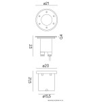 Lampy najazdowe i gruntowe - SU-MA Pabla 4031 Najazdowa - product 3
