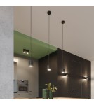 Lampy wiszące - Sollux Lampa wisząca ORBIS 1 czarny SL.0051 - product 7