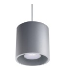 Sollux Lampa wisząca ORBIS 1 szary SL.0052 Sollux Lampa wisząca ORBIS 1 szary SL.0052