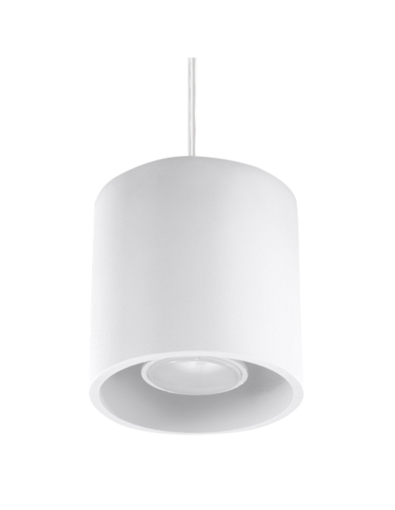 Sollux Lampa wisząca ORBIS 1 biały SL.0053 Sollux Lampa wisząca ORBIS 1 biały SL.0053