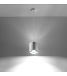 Sollux Lampa wisząca ORBIS 1 biały SL.0053 Sollux Lampa wisząca ORBIS 1 biały SL.0053