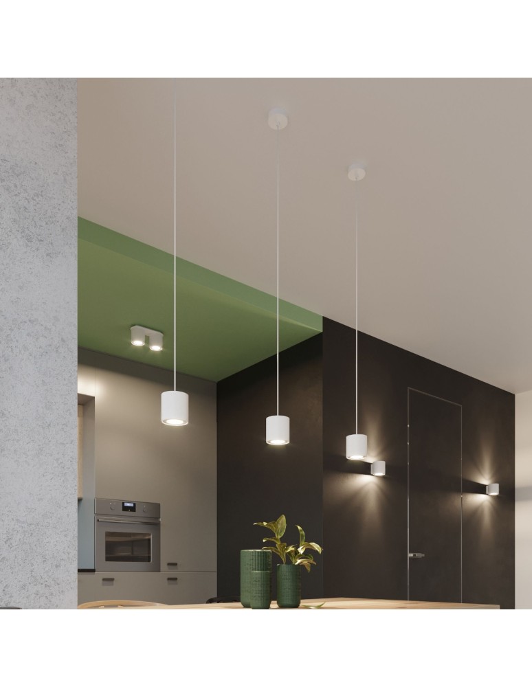 Sollux Lampa wisząca ORBIS 1 biały SL.0053 Sollux Lampa wisząca ORBIS 1 biały SL.0053