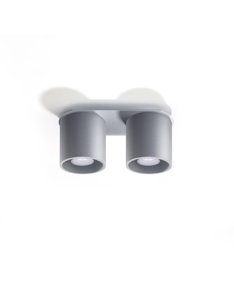 Sollux Plafon ORBIS 2 szary SL.0055 Sollux Plafon ORBIS 2 szary SL.0055