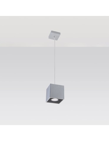 Sollux Lampa wisząca QUAD 1 szary SL.0061 - produkt 2