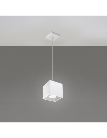 Sollux Lampa wisząca QUAD 1 biały SL.0062 - produkt 2