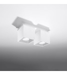 Sollux Plafon QUAD 2 biały SL.0065 Sollux Plafon QUAD 2 biały SL.0065