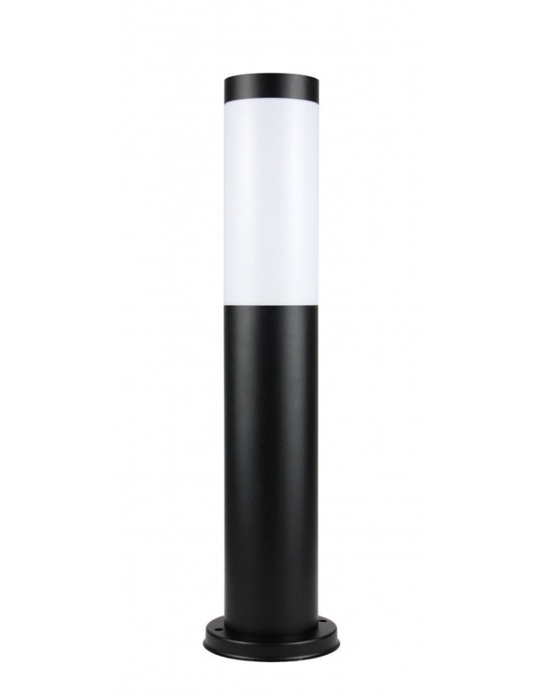 Lampy ogrodowe stojące - SU-MA Inox Czarny ST 022-450 BL Stojąca - produkt kolory-swiatla.pl 1