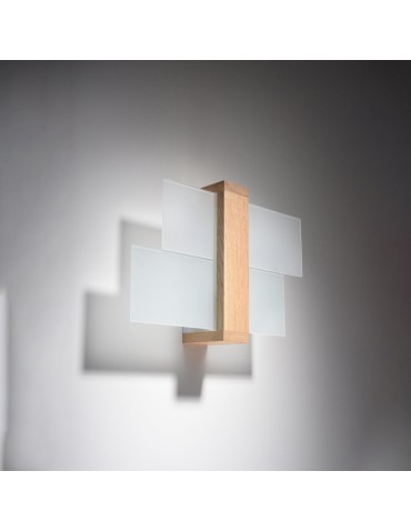 Sollux Kinkiet FENIKS 1 naturalne drewno SL.0077 - produkt 2