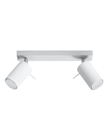 Sollux Plafon RING 2 biały SL.0088