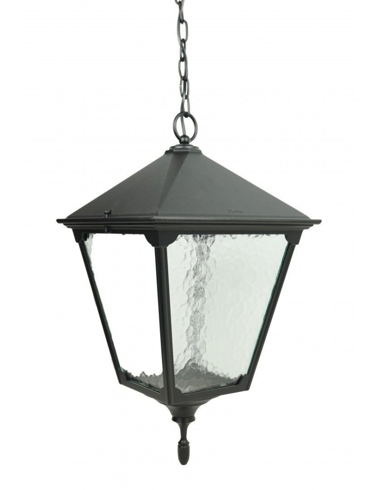 Lampy zewnętrzne wiszące - SU-MA RETRO MAXI  KWADRAT K 1018/1/BD KW Wisząca - produkt kolory-swiatla.pl 1