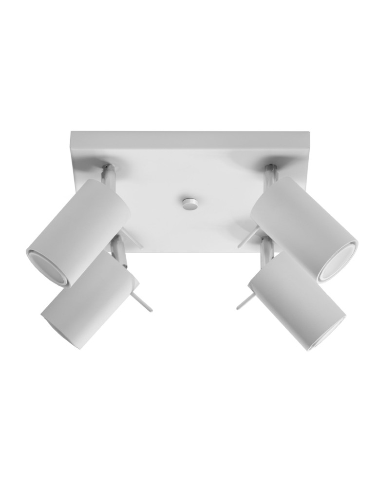 Sollux Plafon RING 4 biały SL.0090