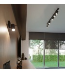 Lampy sufitowe - Sollux Plafon RING 3L czarny SL.0093 - product 6