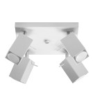 Lampy sufitowe - Sollux Plafon MERIDA 4 biały SL.0098 - product 1