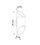 Sollux Kinkiet PENNE 30 czarny SL.0114 Sollux Kinkiet PENNE 30 czarny SL.0114