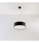 Sollux Lampa wisząca ARENA 35 czarna SL.0115 Sollux Lampa wisząca ARENA 35 czarna SL.0115