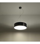 Sollux Lampa wisząca ARENA 35 czarna SL.0115 Sollux Lampa wisząca ARENA 35 czarna SL.0115