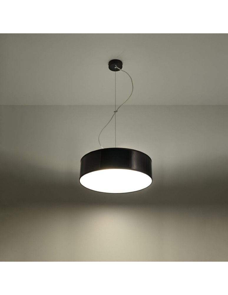 Sollux Lampa wisząca ARENA 35 czarna SL.0115 Sollux Lampa wisząca ARENA 35 czarna SL.0115