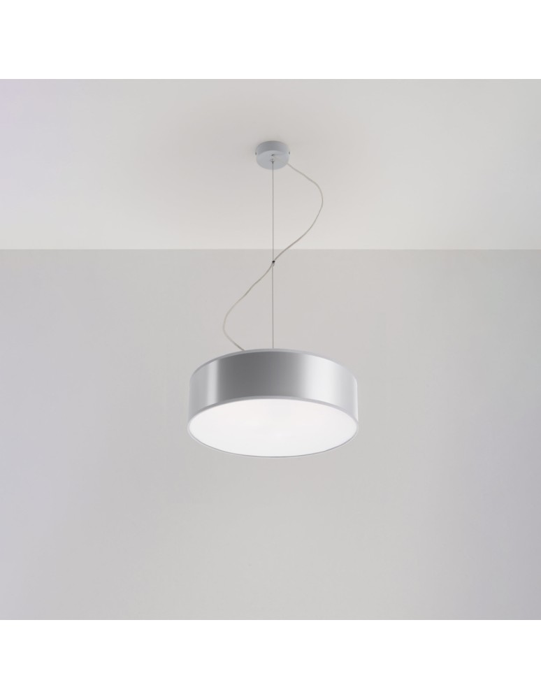 Sollux Lampa wisząca ARENA 35 szara SL.0116 Sollux Lampa wisząca ARENA 35 szara SL.0116