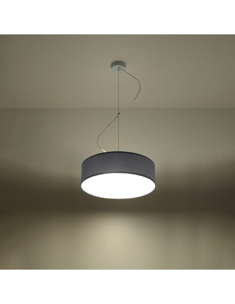 Sollux Lampa wisząca ARENA 35 szara SL.0116 Sollux Lampa wisząca ARENA 35 szara SL.0116