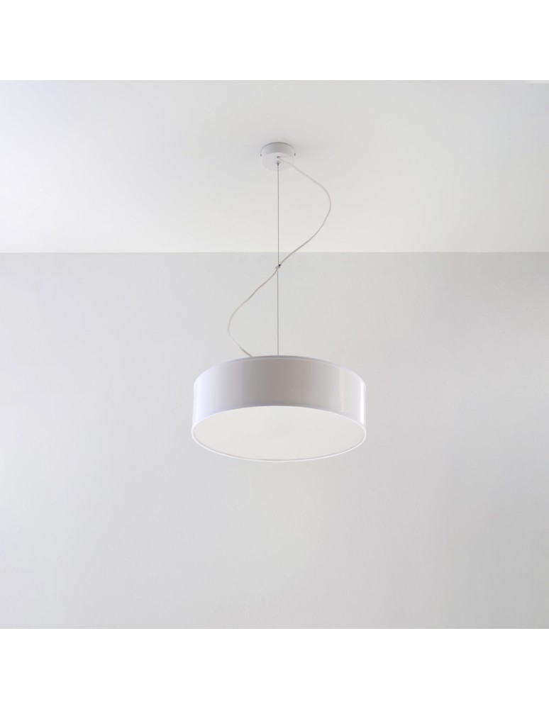 Sollux Lampa wisząca ARENA 35 biała SL.0117 Sollux Lampa wisząca ARENA 35 biała SL.0117