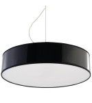 Sollux Lampa wisząca ARENA 45 czarna SL.0118 Sollux Lampa wisząca ARENA 45 czarna SL.0118