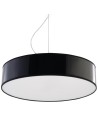 Sollux Lampa wisząca ARENA 45 czarna SL.0118 Sollux Lampa wisząca ARENA 45 czarna SL.0118