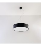 Sollux Lampa wisząca ARENA 45 czarna SL.0118 Sollux Lampa wisząca ARENA 45 czarna SL.0118