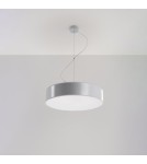 Sollux Lampa wisząca ARENA 45 szara SL.0119 Sollux Lampa wisząca ARENA 45 szara SL.0119