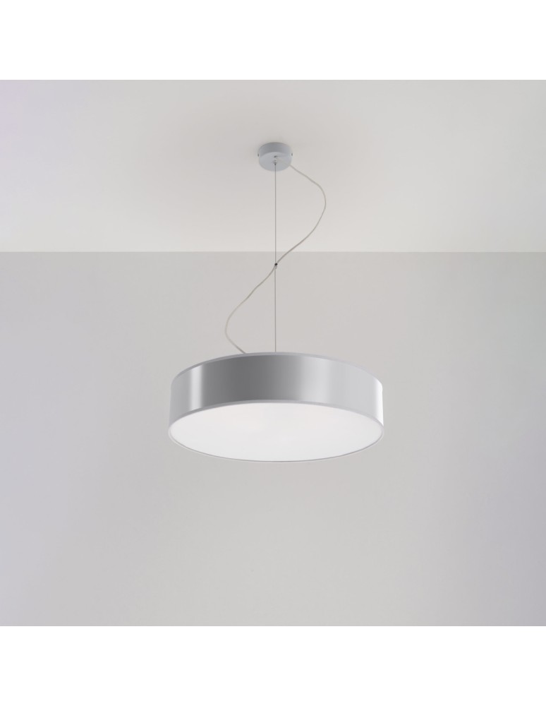 Sollux Lampa wisząca ARENA 45 szara SL.0119 Sollux Lampa wisząca ARENA 45 szara SL.0119