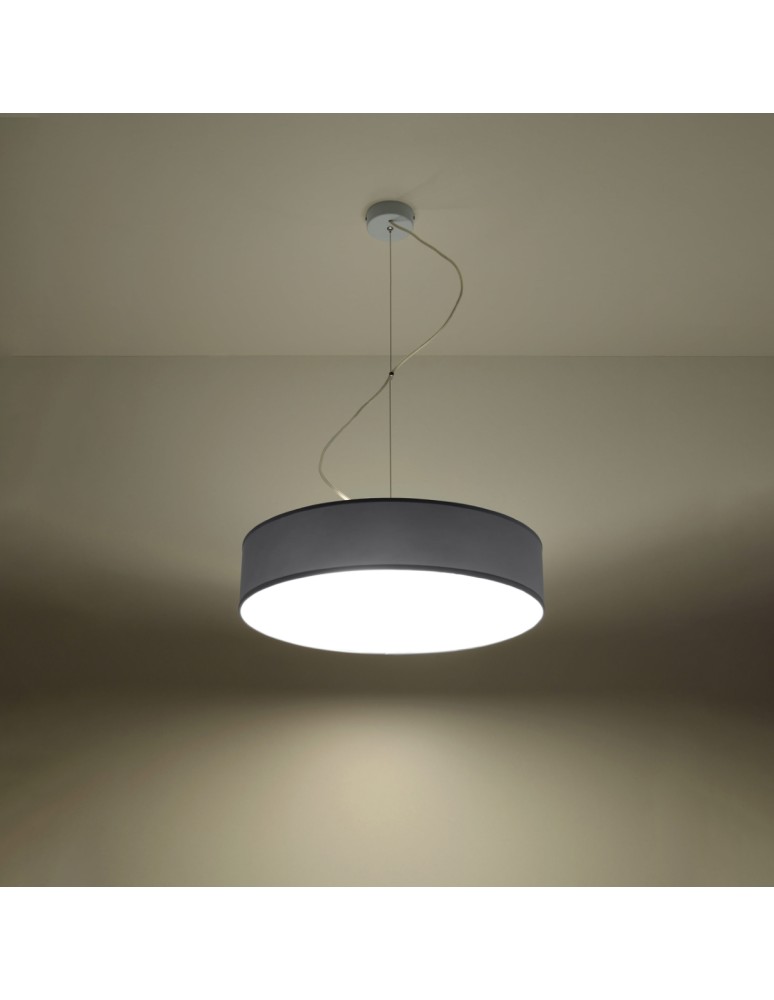 Sollux Lampa wisząca ARENA 45 szara SL.0119 Sollux Lampa wisząca ARENA 45 szara SL.0119
