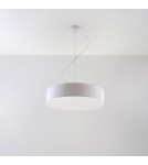 Sollux Lampa wisząca ARENA 45 biała SL.0120 Sollux Lampa wisząca ARENA 45 biała SL.0120
