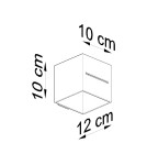 Kinkiety - Sollux Kinkiet LOBO szary SL.0205 - product 6