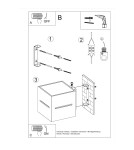 Kinkiety - Sollux Kinkiet LOBO szary SL.0205 - product 7