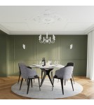 Żyrandole - Sollux Żyrandol MINERWA 3 biały SL.0213 - product 6