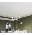 Żyrandole - Sollux Żyrandol MINERWA 3 biały SL.0213 - product 7