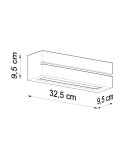 Sollux Kinkiet ceramiczny VEGA LINE SL.0231 Sollux Kinkiet ceramiczny VEGA LINE SL.0231