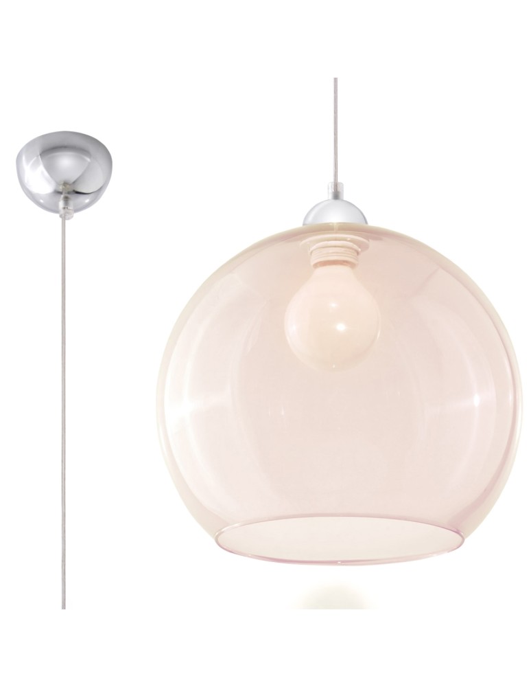 Sollux Lampa wisząca BALL szampański SL.0249 Sollux Lampa wisząca BALL szampański SL.0249