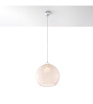 Sollux Lampa wisząca BALL szampański SL.0249 Sollux Lampa wisząca BALL szampański SL.0249