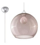 Lampy wiszące - Sollux Lampa wisząca BALL grafit SL.0250 - product 1