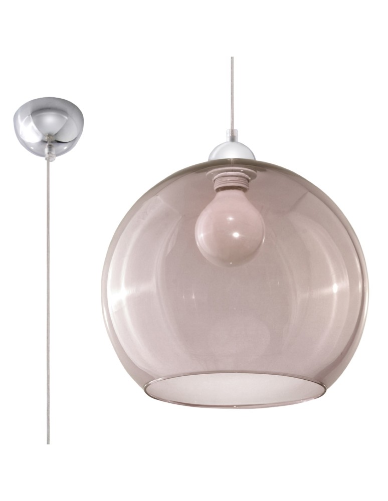 Sollux Lampa wisząca BALL grafit SL.0250
