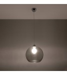 Lampy wiszące - Sollux Lampa wisząca BALL grafit SL.0250 - product 3