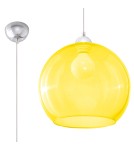 Sollux Lampa wisząca BALL żółta SL.0252 Sollux Lampa wisząca BALL żółta SL.0252
