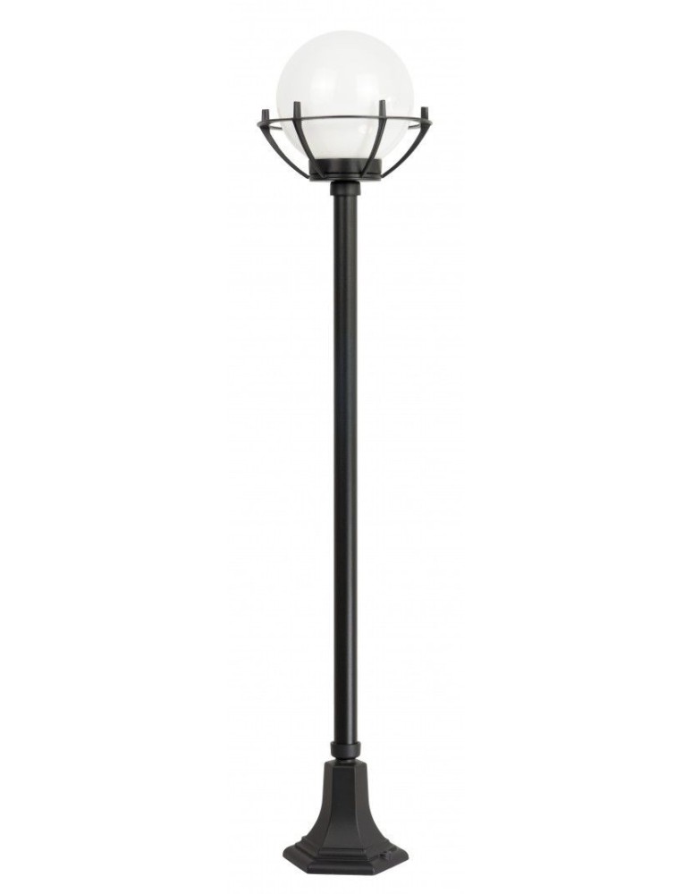 Lampy ogrodowe stojące - SU-MA Kule z koszykiem 200 152 cm K 5002/1/KPO Stojaca - produkt kolory-swiatla.pl 1