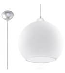 Sollux Lampa wisząca BALL biała SL.0256 Sollux Lampa wisząca BALL biała SL.0256
