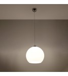 Sollux Lampa wisząca BALL biała SL.0256 Sollux Lampa wisząca BALL biała SL.0256