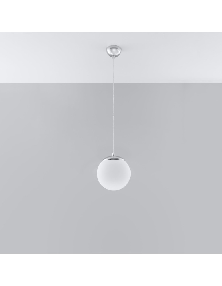 Lampy wiszące - Sollux Lampa wisząca UGO 20 chrom SL.0263 - product kolory-swiatla.pl 2