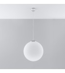 Lampy wiszące - Sollux Lampa wisząca UGO 40 chrom SL.0265 - product 2