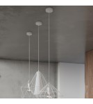 Sollux Lampa wisząca UMBERTO biała SL.0293 Sollux Lampa wisząca UMBERTO biała SL.0293