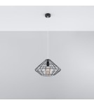 Sollux Lampa wisząca UMBERTO czarna SL.0294 Sollux Lampa wisząca UMBERTO czarna SL.0294